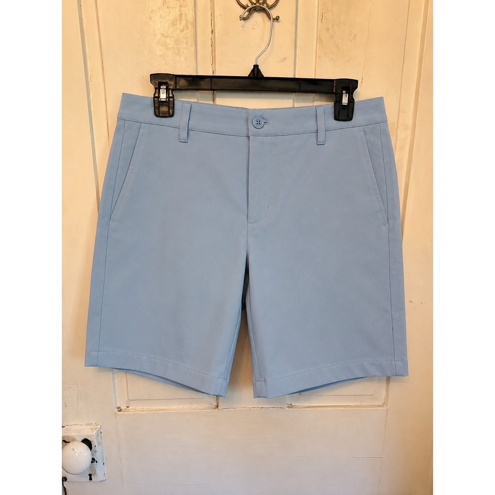 VINEYARD VINES Fairway Shorts Men's Size 38 Light Blue Performance Golf Shorts